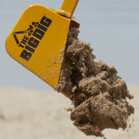 Big Dig Bucket Dumping Sand