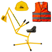 Load image into Gallery viewer, The Big Dig with Helmet and Vest on a white background