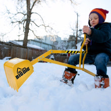 Load image into Gallery viewer, Boy on a Big Dig in the Snow