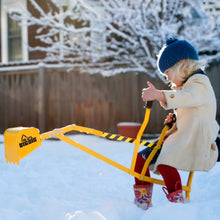 Load image into Gallery viewer, Girl on a Big Dig in the Snow