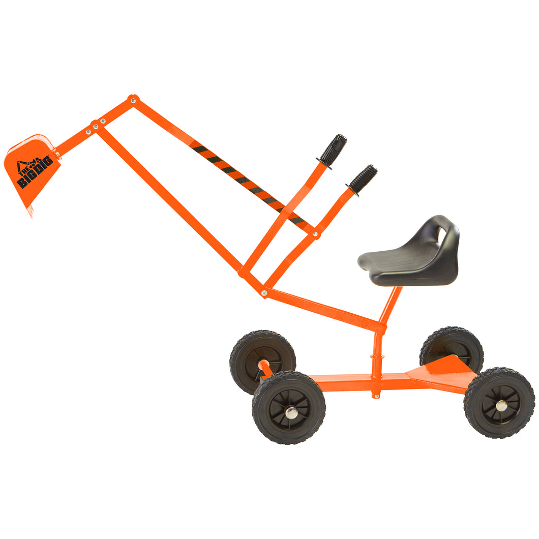 Orange Special Edition Big Dig and Roll on a White Background