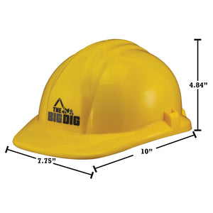 Big Dig Helmet Dimensions. 7.75 inches wide, 10 inches long, and 4.84 inches high